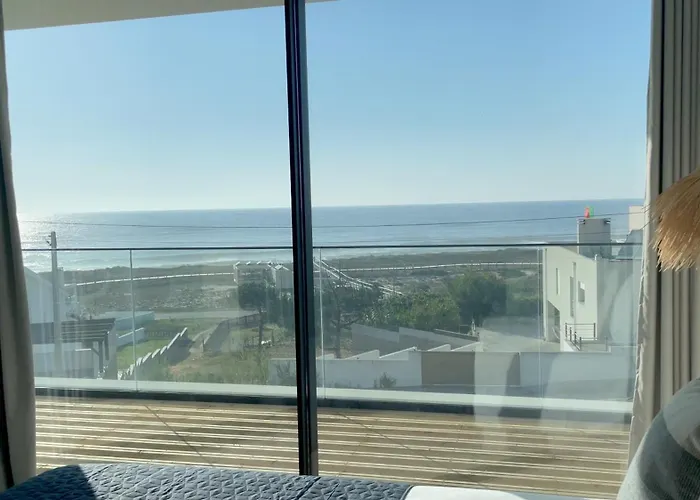 فيلة Exclusive House With Full Sea View, Luxury And Comfort By The Sea Murtinheira